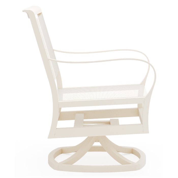 Scala Sling Dining Swivel Arm Chair side