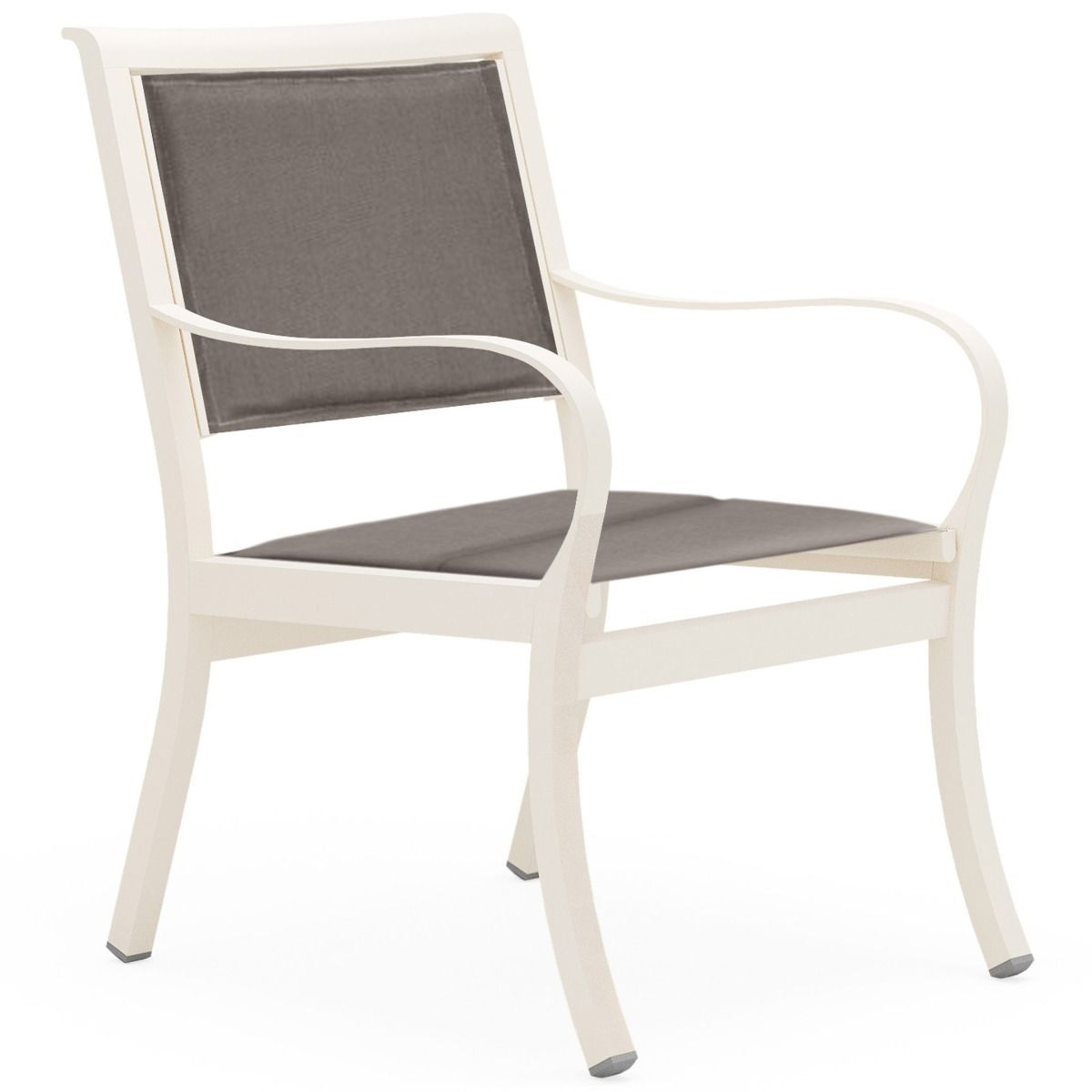 Woodard Scala Padded Sling Dining Arm Chair - 5S0501