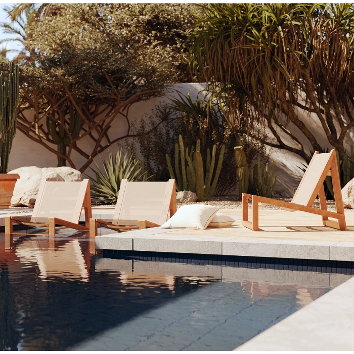 Sierra Baja Modern Lounge Chair Set