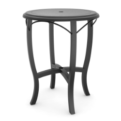 Woodard Solid Cast 32" Round Bar Table with Carson Base - 5P6600-09232