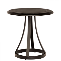 Woodard Solid Cast 22" Round End Table - 5Y2200-09222