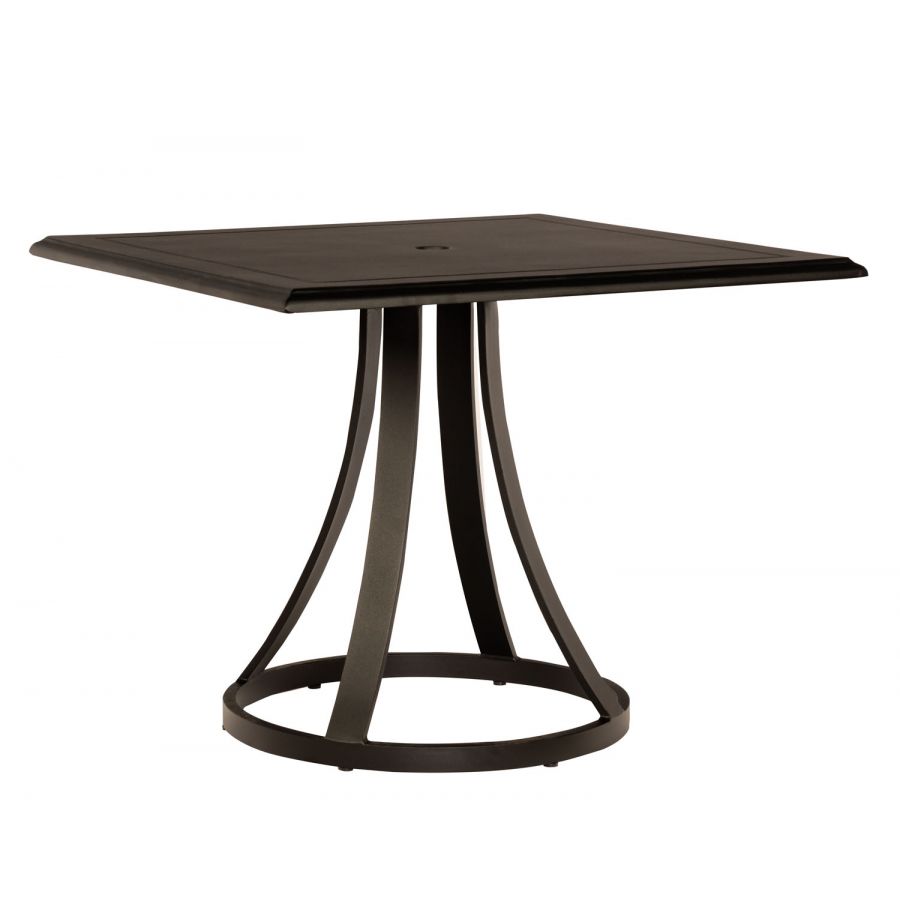 Woodard Solid Cast 36" Square Bistro Table - 5Y4800-09236