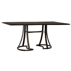 Woodard Solid Cast 84" x 42" Rectangular Counter Height Table - 5Y5600-09284