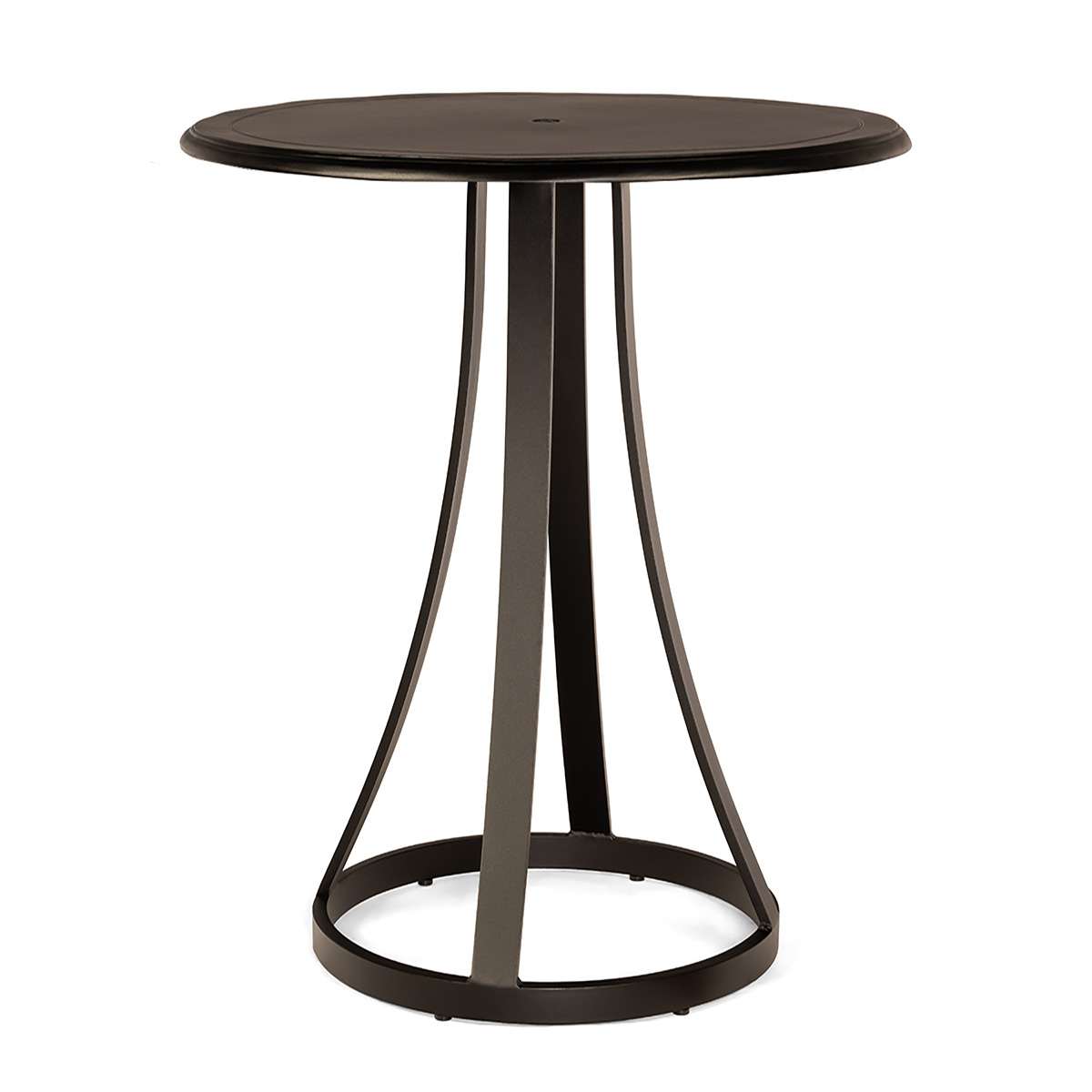 Woodard Solid Cast 32" Round Bar Table with Mainstreet Base - 5Y6600-09232