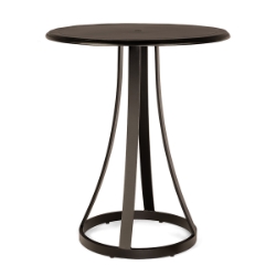 Woodard Solid Cast 32" Round Bar Table with Mainstreet Base - 5Y6600-09232