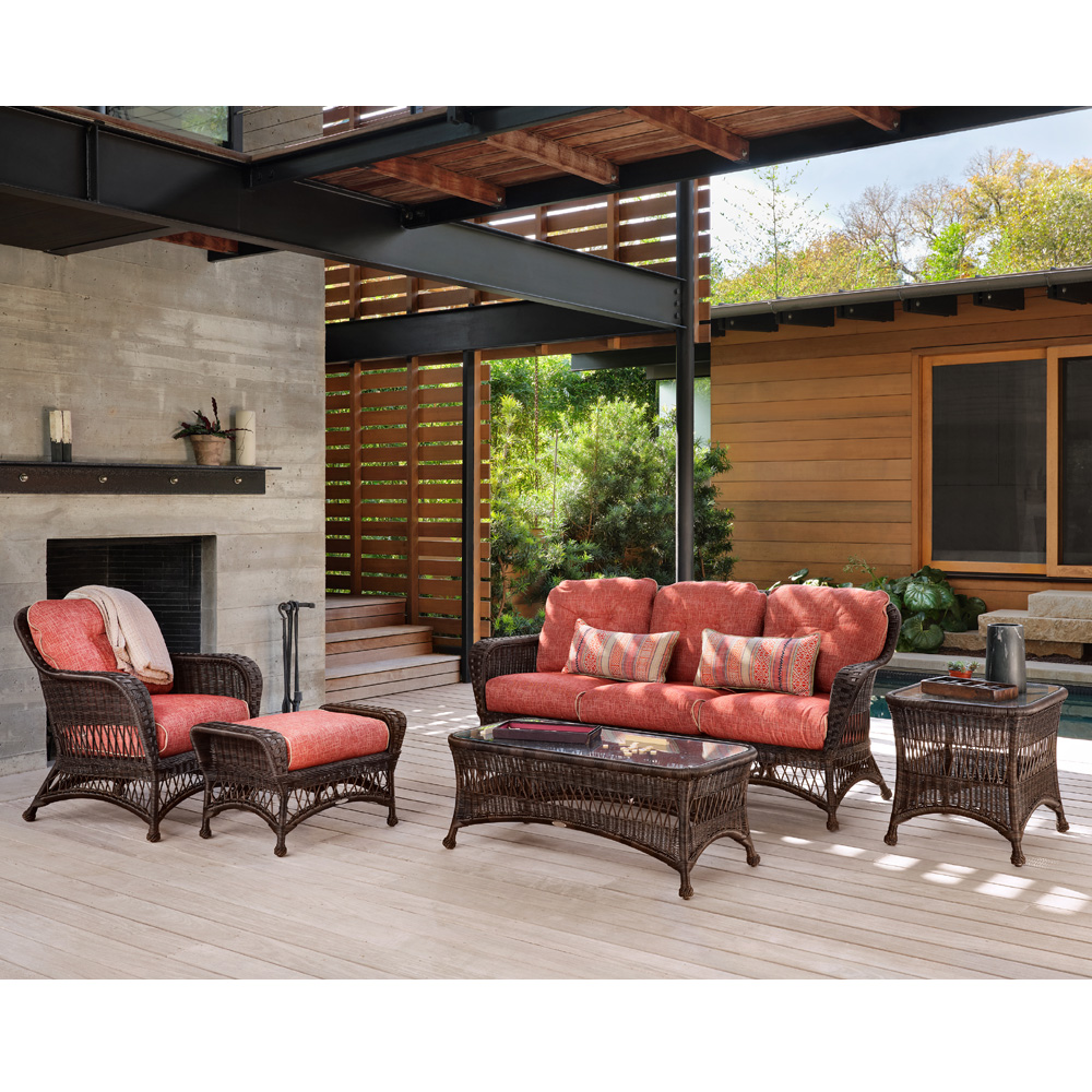 Woodard Sommerwind Outdoor Wicker Patio Set - WD-SOMMERWIND-SET3