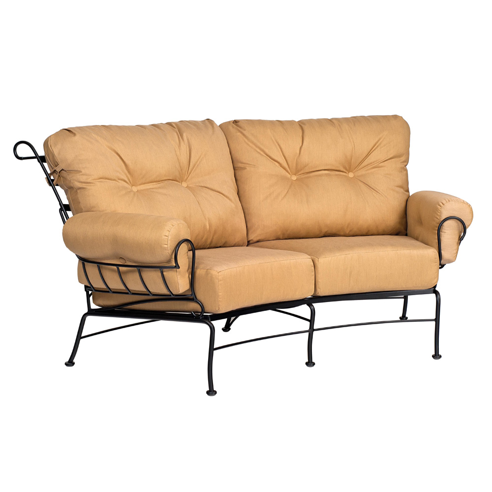 Woodard Terrace Crescent Loveseat - 790063