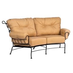 Woodard Terrace Crescent Loveseat - 790063