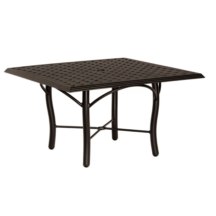 Woodard Thatch 36" Square Coffee Table with Tribeca Base - 5D3400-04937