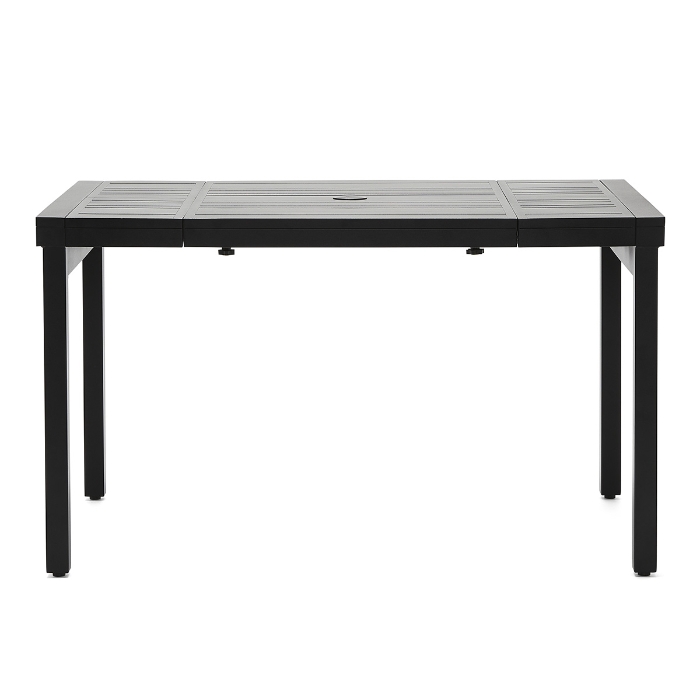 Tri-Slat 30-48" Small Extension Umbrella Table with Elite Base