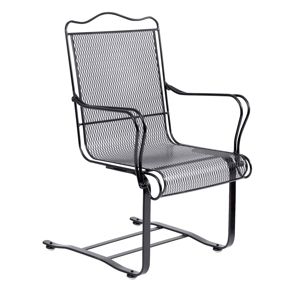 Woodard Tucson High-Back Spring Base Dining Chair - 1G0018