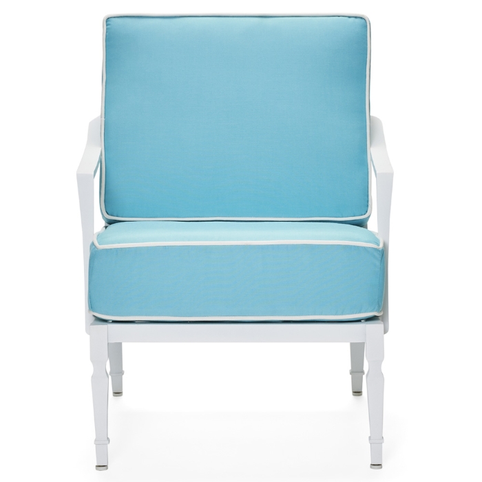 Tuoro cast aluminum lounge chair