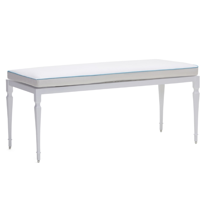 bench with seat cushion