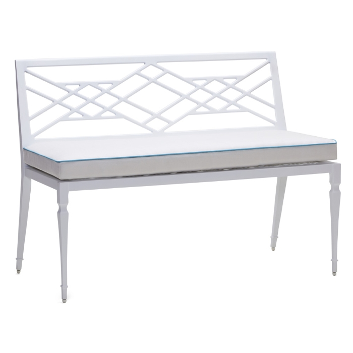 Woodard Tuoro Bench without Arms and Seat Cushion - 7S0423ST