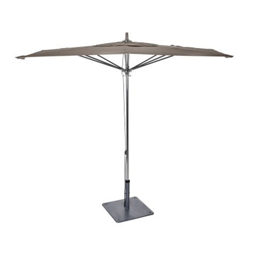 Woodard Canopi Grace 9' Square Flat Umbrella with Sunbrella Marine Fabric - 9WCPP