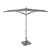 Woodard Canopi Grace 9' Square Flat Umbrella with Sunbrella Marine Fabric - 9WCPP