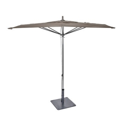 Woodard Canopi Grace 9 Octagonal Flat Umbrella with Pulley Lift - 9WCPPW