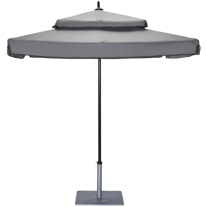 Woodard Canopi Duplici 9' Octagonal Double Tier Umbrella - 9WDTPUW
