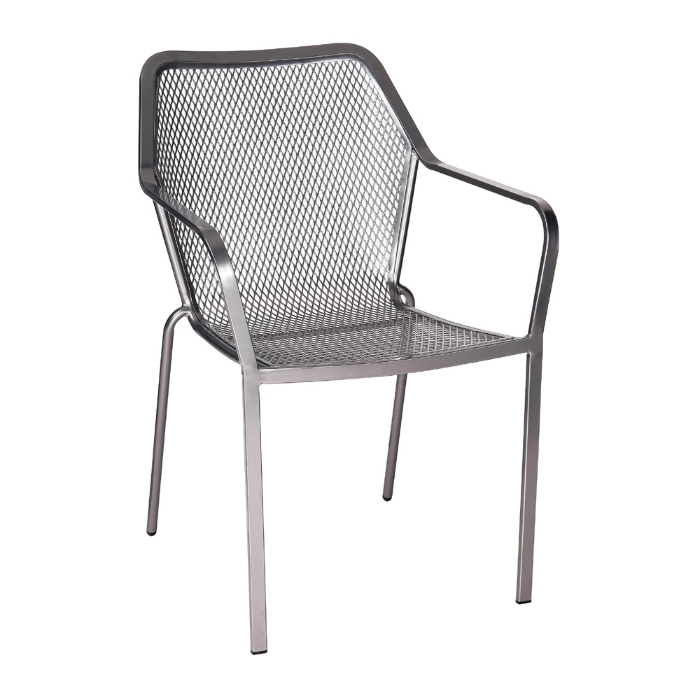 Delmar Iron 3 Piece Bistro Set - WD-IRON-SET2