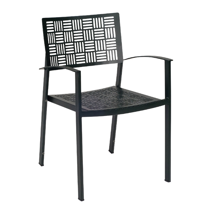 New Century Modern Iron 5 Piece Dining Set - WD-IRON-SET6