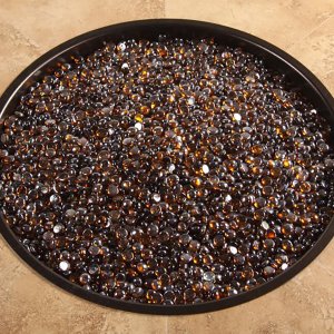 Amber Glass Gems - 3 Kits