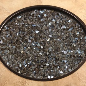 Smoke Mirrored Fire Glass - 3 Kits