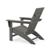 Modern Adirondack Chair and Fire Table Set - PWS708-1
